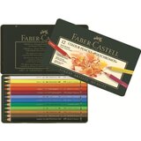 Faber-Castell Barvice Polychromos set - 12 kom - kovinska embalaža (Faber Castell -) | Shoptok.si