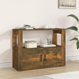  Komoda boja dimljenog hrasta 80x30x60 cm od konstruiranog drva | shoptok.hr