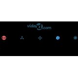  Otočna napa s LCD senzorom na dodir od kaljenog stakla | shoptok.hr