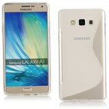  Gumijasti / gel etui S-Line za Samsung Galaxy A7 - prozorni Cene