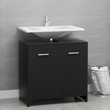 vidaXL Kupaonski ormarić crni 60 x 33 x 61 cm od iverice Cijene