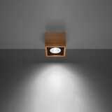 Nice Lamps stropna svetilka v naravni barvi 14x14 cm urara – | Shoptok.si