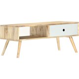  Klubska mizica 90x50x40 cm trden mangov les Cene