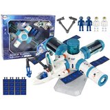 Lean_Toys Vesoljska raketa Vesoljska postaja Vesoljski komplet Vesoljska misija 17 kosov | Shoptok.si