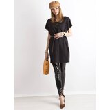 Yups Tunic with a large tear on the back black | Shoptok.si