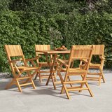  Sklopive vrtne stolice 4 kom 55x61x90 cm od masivne tikovine | shoptok.hr