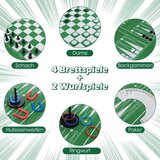 Igralna miza 12 v 1 z namiznim nogometom, zračnim hokejem, biljardom, namiznim tenisom, šahom, balinanjem in shuffleboardom | Shoptok.si