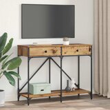  Konzolna stolica s ladicama Staro drvo 100 x 39 x 78,5 cm | shoptok.hr