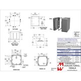 Hammond Electronics 1554LAGY Univerzalno kućište ABS Siva 1 ST Cijene