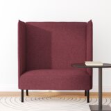 vidaXL naslonjač Bordo 109x56x121 cm Tkanina | Shoptok.si