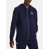Under Armour Sweatshirt UA Essential Fleece FZ Hood-NVY - Mens Cijene