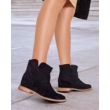Resti Cowboy-style boots on a covered wedge Blueston | Shoptok.si