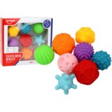 Lean Toys Komplet mehkih senzoričnih žogic – 8 kosov | Shoptok.si