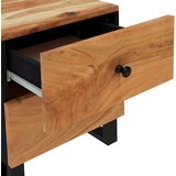  Noćni ormarići 2 kom 40 x 33 x 46 cm masivno bagremovo drvo | shoptok.hr