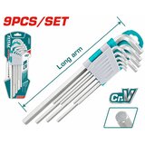 Total 9-dijelni set imbus ključeva LONG / INDUSTRIAL (THT106191) | shoptok.hr