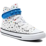 Converse Modne superge Chuck Taylor All Star Easy On Doodles A06316C White/Blue Slushy/White