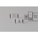 Woody Fashion Zidna polica Lama White Cene