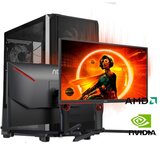  Gaming računar Ryzen 5 3600, 16GB, 512GB, RTX 5050 8GB i Monitor AOC 25G3ZM | Eponuda.ba