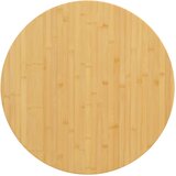 Stolna ploča Ø80x2,5 cm od bambusa | shoptok.hr