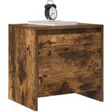  Noćni ormarići 2 kom dimljena boja hrasta 45x34x44,5 cm drveni | shoptok.hr
