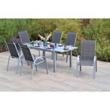 Gardenson Vrtni Set Amalfi, 7-Delno, Aluminij | Shoptok.si