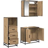 vidaXL set namještaja za kupaonicu 3 pcs hrast artisan 65 x 33 x 60 cm | shoptok.hr