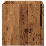 vidaXL Kutija za sadnju Staro drvo 40x40x40 cm Konstruirano drvo | shoptok.hr