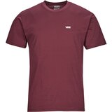 Vans Majice s kratkimi rokavi MN LEFT CHEST LOGO TEE Bordo Cene