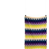 Røros Tweed Volnena odeja Åsmund Bold - Yellow/Blue | Shoptok.si