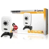 KONIG IP Unutrašnja Sigurnosna Kamera SEC-CAMIP30, 1/4" VGA, 640x480/320x240, 30fps, Bijela
