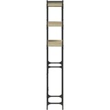  Polica za perilicu rublja boja hrasta 67x25x163 cm drvena | shoptok.hr