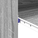  Stol s ladicama Siva Sonoma 77.5 x 43 x 79 cm Konstruirano drvo | shoptok.hr