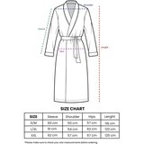 Foutastic Kremno bel kopalni plašč iz muslina velikosti L/XL Kimono – | Shoptok.si