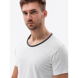 Ombre Men's t-shirt with raw finish - ecru | Eponuda.ba