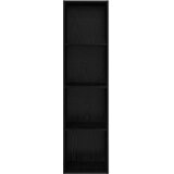  Set TV komoda Crni hrast 37 x 37 x 142,5 cm Konstruirano drvo | shoptok.hr