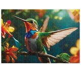  PUZZLE 250 KOM COLORFUL NATURE 8 HUMMING BIRD INTERDRUK Slike