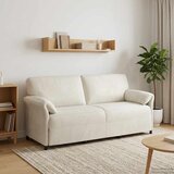 SOFA za 3 osobe Krem 198 x 83 x 95 cm Baršun Cijene