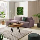 MID.YOU KOTNA SEDEŽNA GARNITURA, rebrasti žamet starinsko roza | Shoptok.si