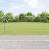 vidaXL Ograda za polja 1.2x25 m od pocinčanog čelika | shoptok.hr