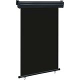 vidaXL Balkonska stranska tenda 120x250 cm črna | Shoptok.si