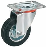 DÖRNER + HELMER zakretni kotač za transportna kolica (Promjer kotačića: 125 mm, Nosivost: 100 kg, Valjkasti ležaj, S pločom) | shoptok.hr