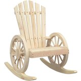 Maison Chic Vrtni gugalni stoli - Stol za vrt Adirondack trden les jelke JS242, (21878139) | Shoptok.si