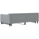  Dnevni krevet na razvlačenje svjetlosivi 100x190 cm od tkanine | shoptok.hr