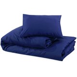  Set posteljine za poplun modri 260x240 cm lagana mikrovlakna | shoptok.hr