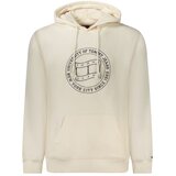 Tommy Hilfiger muška hoodie dukserica s okruglim printom bijela | shoptok.hr