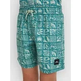 Print Kids Boardshorts blue bricks