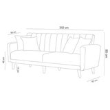 Atelier Del Sofa sofa i fotelja Aqua TKM01 1053 | ePonuda.com