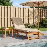  Jastučić za ležaljku GEMERT 100% poliester Krem 190 x 60 x 9 cm | shoptok.hr