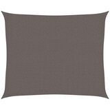 Jedro za zaštitu od sunca 160 g/m² antracit 2,5 x 3 m HDPE | shoptok.hr