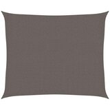  Senčno jadro 160 g/m² antracitno 2,5x3 m HDPE, (20610566) | Shoptok.si